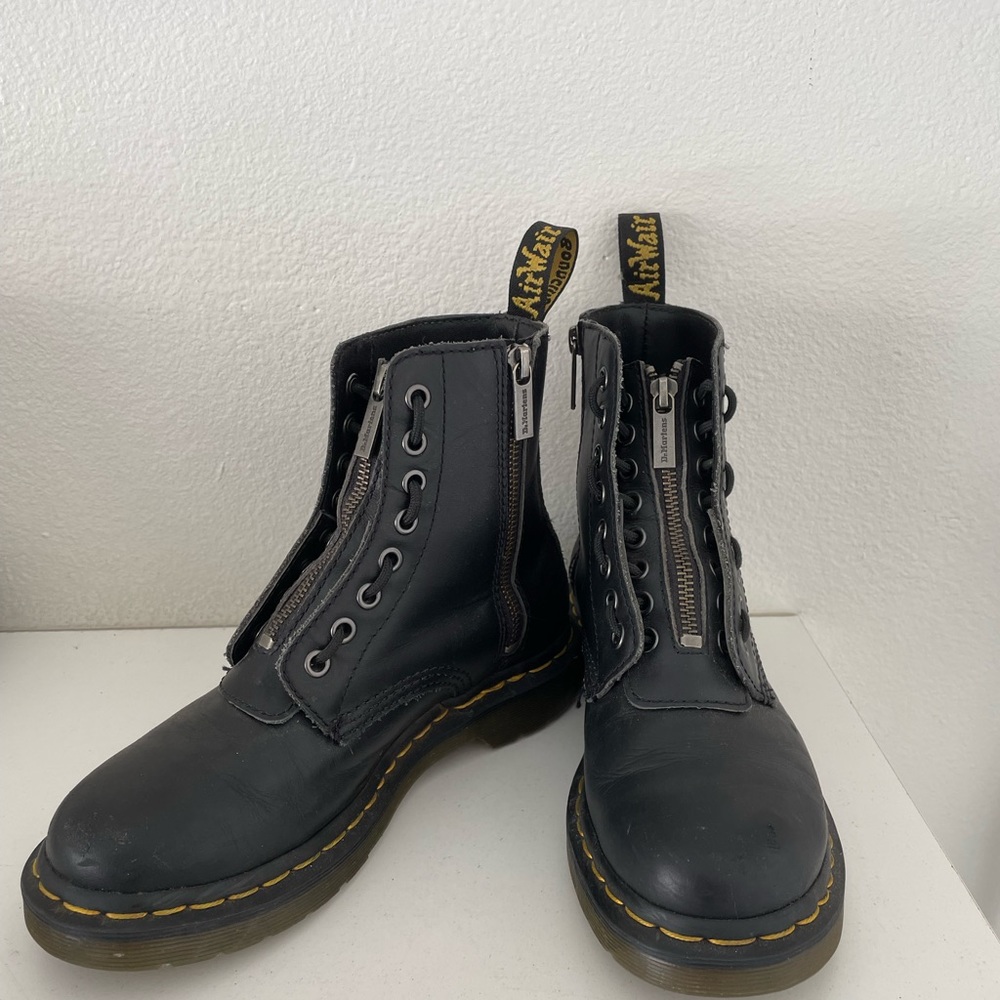 Womens 1460 Pascal Napa Zipper Dr Marten Boots